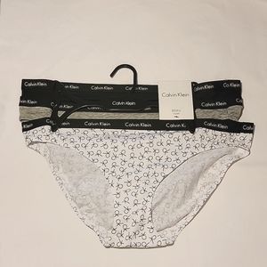 Calvin Klein - Women's bikini 3 pack - L